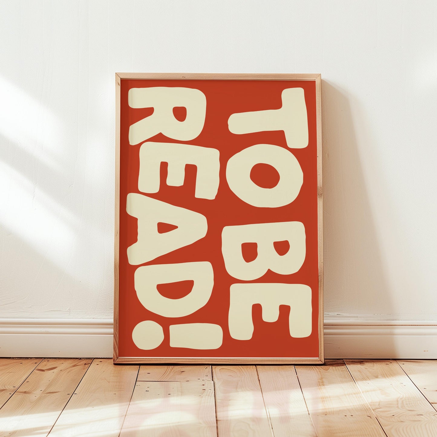 Customizable To Be Read! Art Print Poster ONLY, Book Art, Library Wall Decor, Bookstagram Poster, TBR Print, Maximalist reading books poster