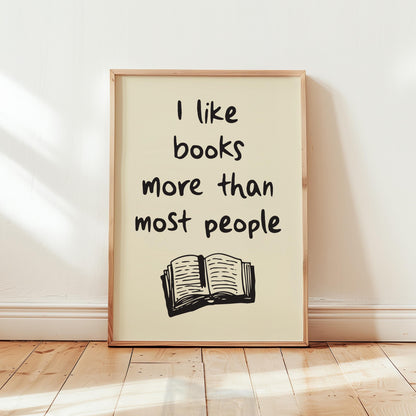 Customizable Books Over People Art Print Poster ONLY, Book Art, Library Wall Decor, Bookstagram Poster, Maximalist reading books poster