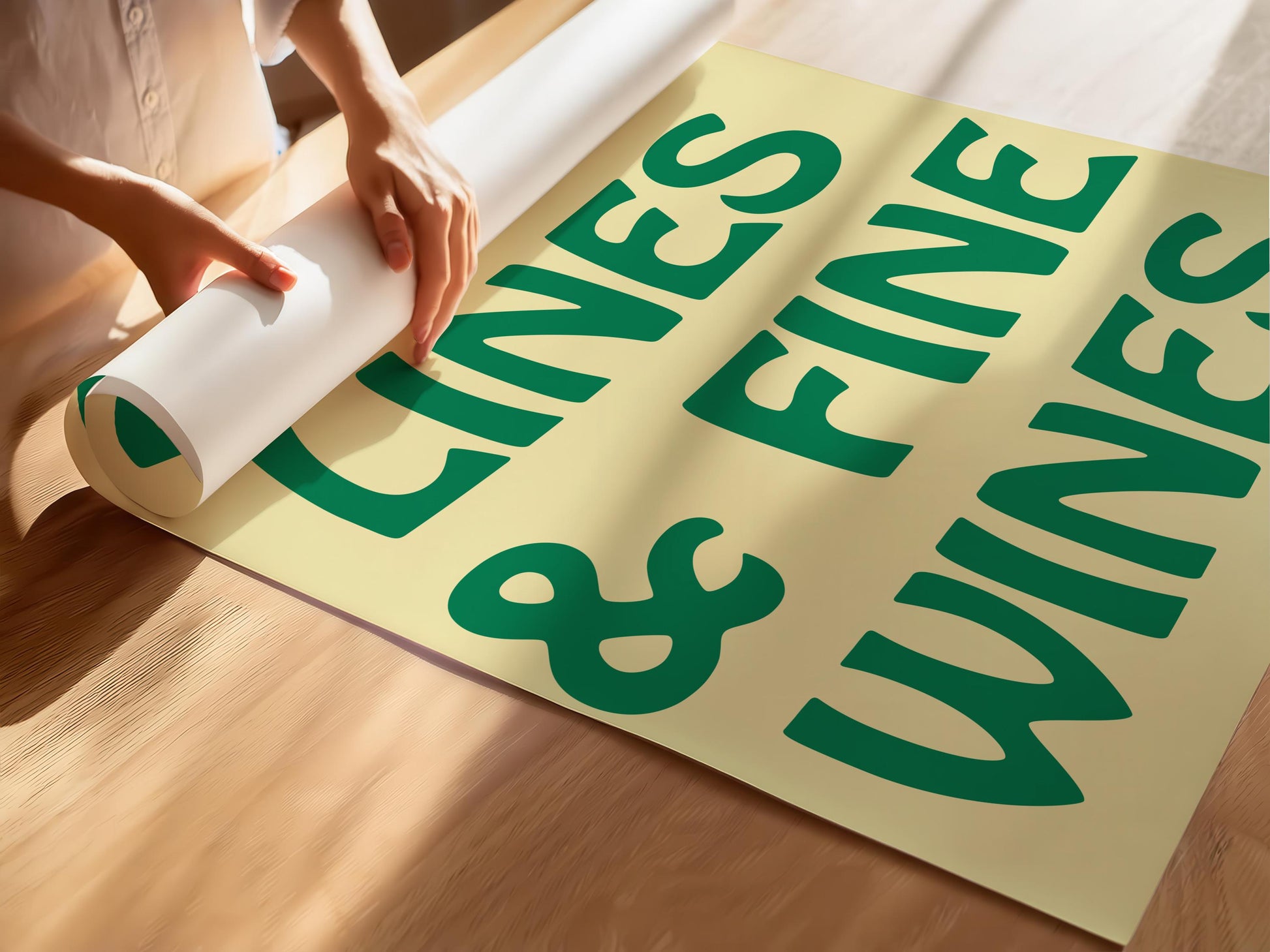Customizable Laugh Lines and Fine Wines | Art Print Poster ONLY | kitchen Art | Dining Room Decor | Funny Wine Poster