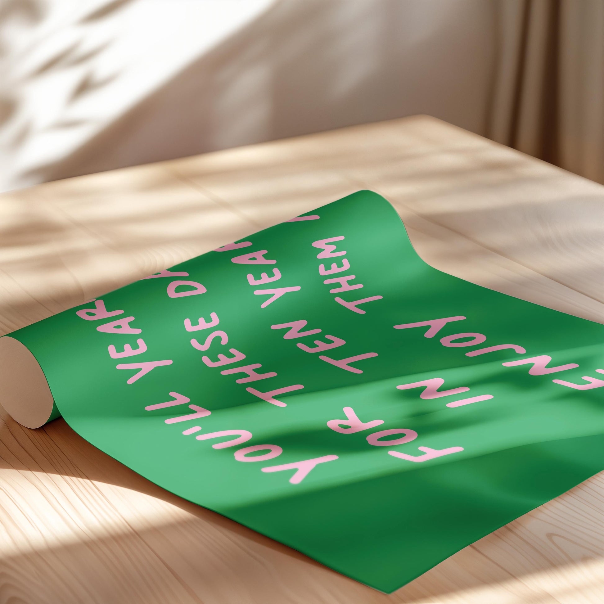Customizable You'll Yearn For These Days. Enjoy Them Now! Art Print Poster ONLY, Mindful Print, Enjoy The Now Wall art, Custom Colours