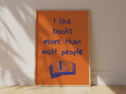 Customizable Books Over People Art Print Poster ONLY, Book Art, Library Wall Decor, Bookstagram Poster, Maximalist reading books poster